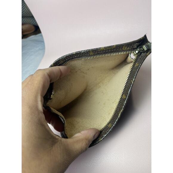Louis Vuitton Vintage Monogram Pouch Insert Toiletry Liner – Authentic LV - Picture 6 of 6